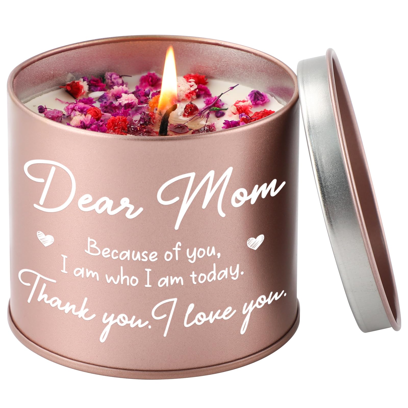 BLUMUZE Mom Gift for Birthday, Mothers Day Gifts 9oz Lavender Scented Candle for Mom, Candles Gifts