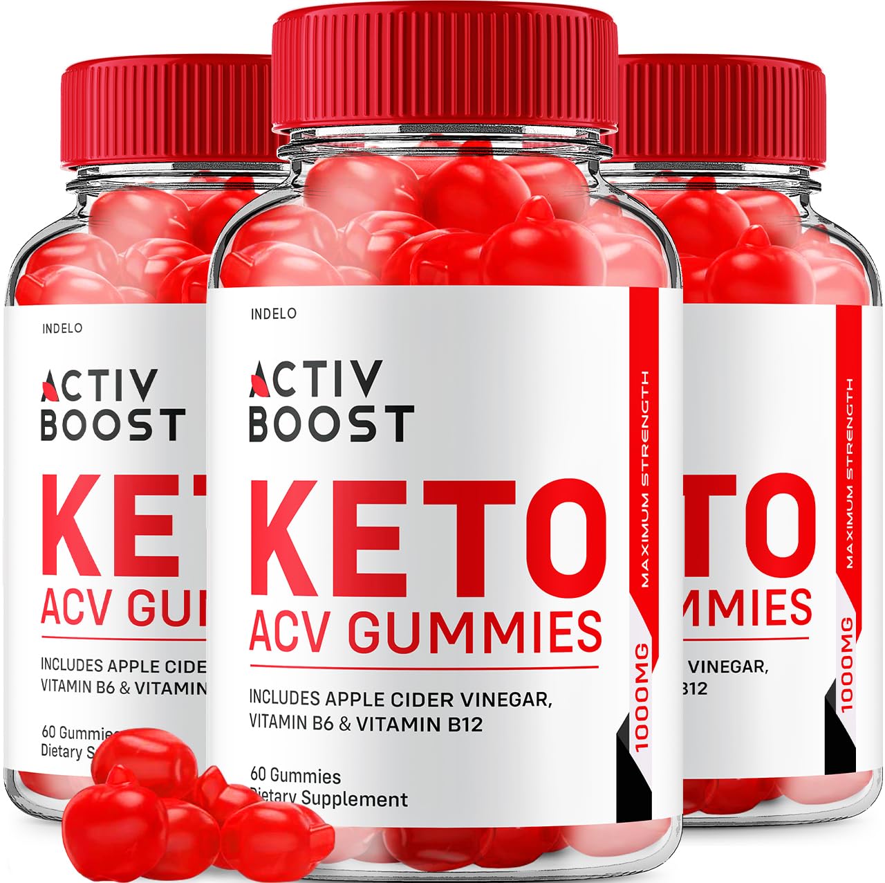 (3 Pack) Activ Boost Keto ACV Gummies - Activ Boost Keto ACV Gummies Reviews