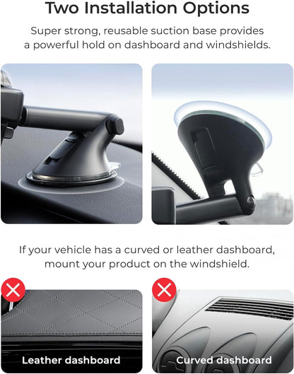 iOttie Easy One Touch 6 Universal Car Mount Dashboard & Windshield Suction Cup