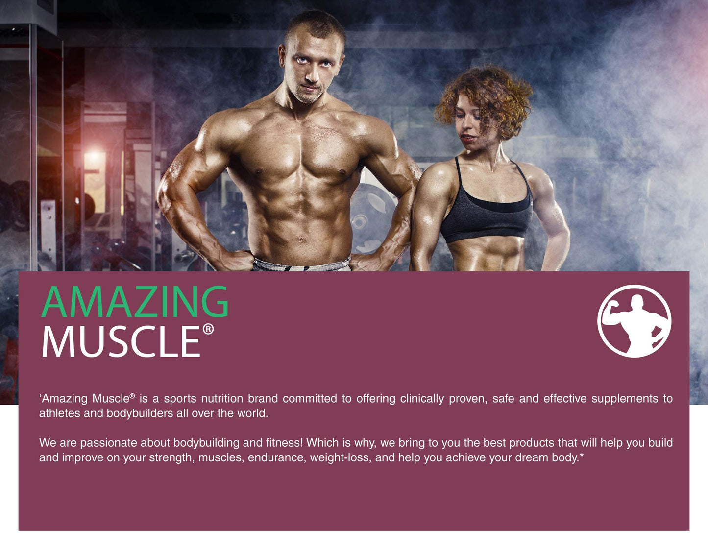 Amazing Muscle 100% Whey Protein Powder *Advanced Formula with Whey Protein