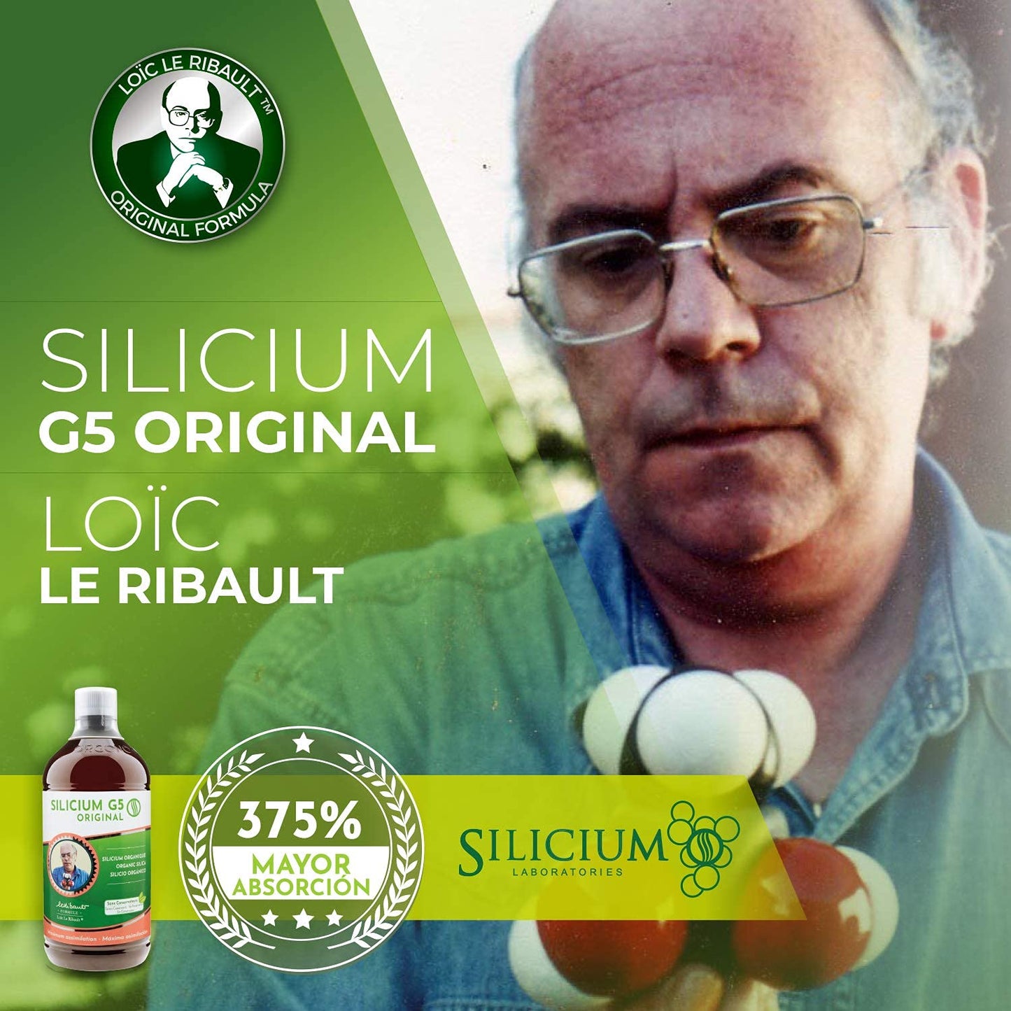 SILICIUM G5 Original | Drinkable Silica | Increases Collagen Production Naturally