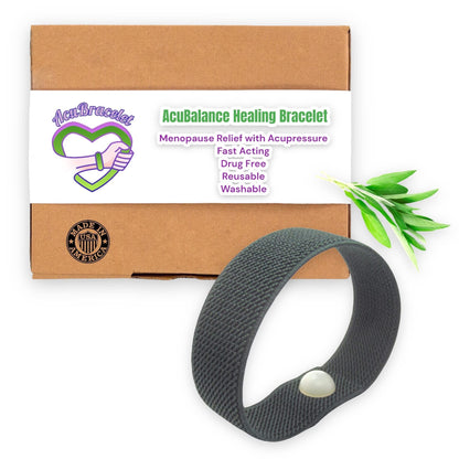 AcuBalance Hot Flashes Menopause Relief Bracelet-Calming Acupressure Band-Natural Relief