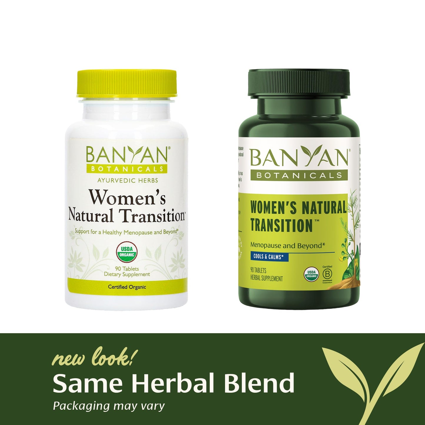 Banyan Botanicals Women’s Natural Transition – Organic Menopause Supplement