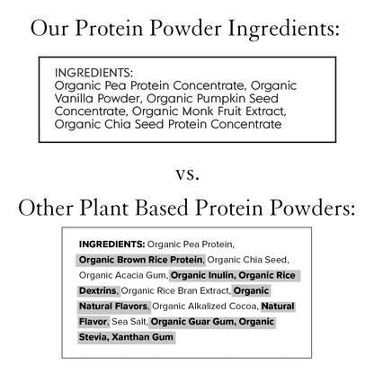 Truvani Organic Vegan Protein Powder, Organic Pea Protein Powder, Vegan, Non GMO