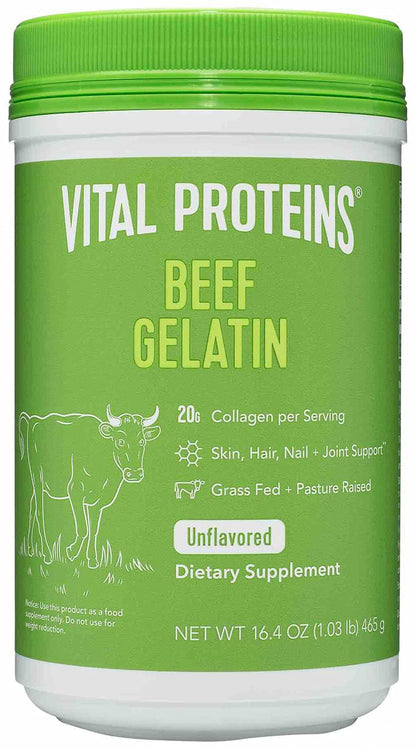 Vital Proteins Beef Gelatin Powder - Grass-Fed 16.4 oz