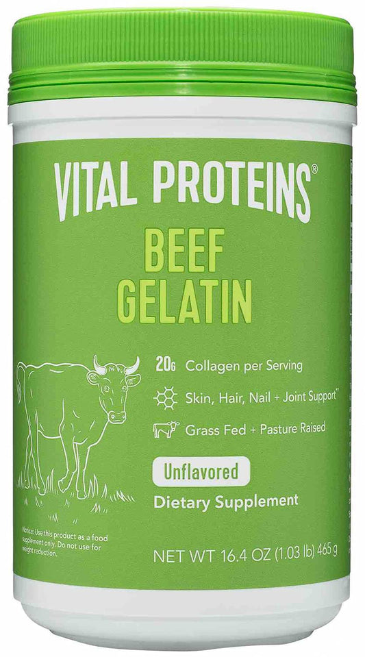 Vital Proteins Beef Gelatin Powder - Grass-Fed 16.4 oz