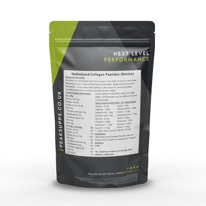 Grass Fed Collagen Powder | Pure Hydrolysed Bovine Protein Peptides (1Kg)