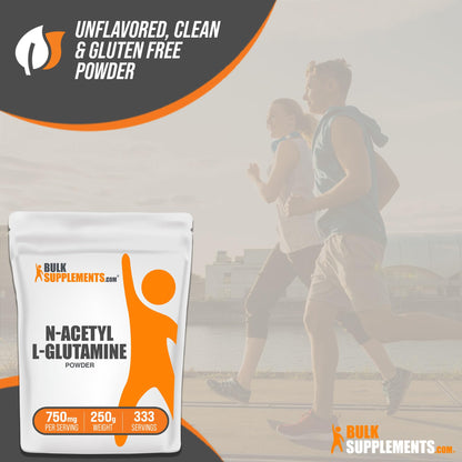 BULKSUPPLEMENTS.COM N-Acetyl L-Glutamine Powder - Glutamine Supplement