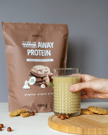 Vegan Protein Powder Hazelnut Cookie - Milk Away Vegan Protein Without Soy 1kg