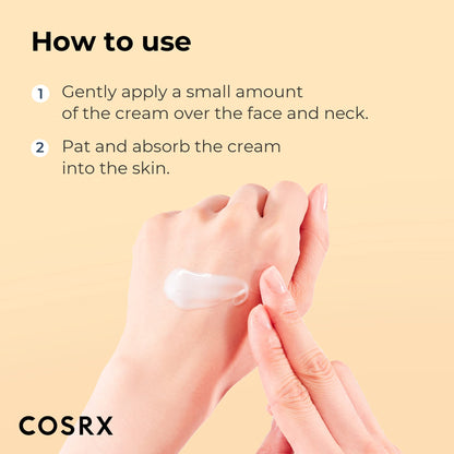 COSRX Snail Mucin 92% Repair Cream, Daily Face Gel Moisturizer for Dry Skin