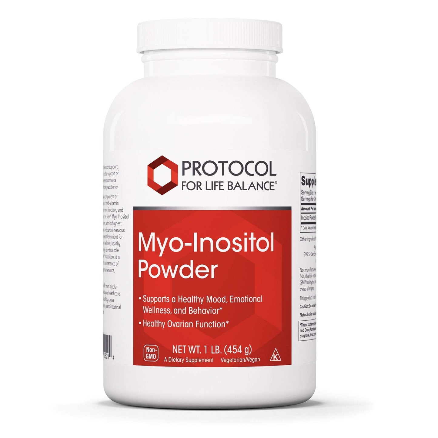 Protocol For Life Balance - Myo-Inositol Powder - Supports a Healthy Mood, Emotional 