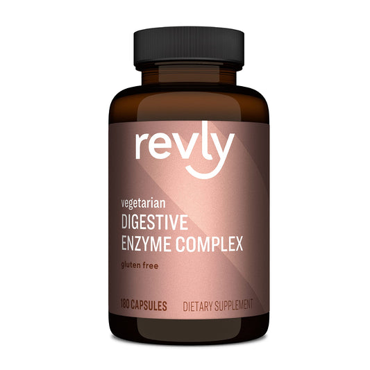 Amazon Brand - Revly Digestive Enzyme Complex, Supports Healthy Diges