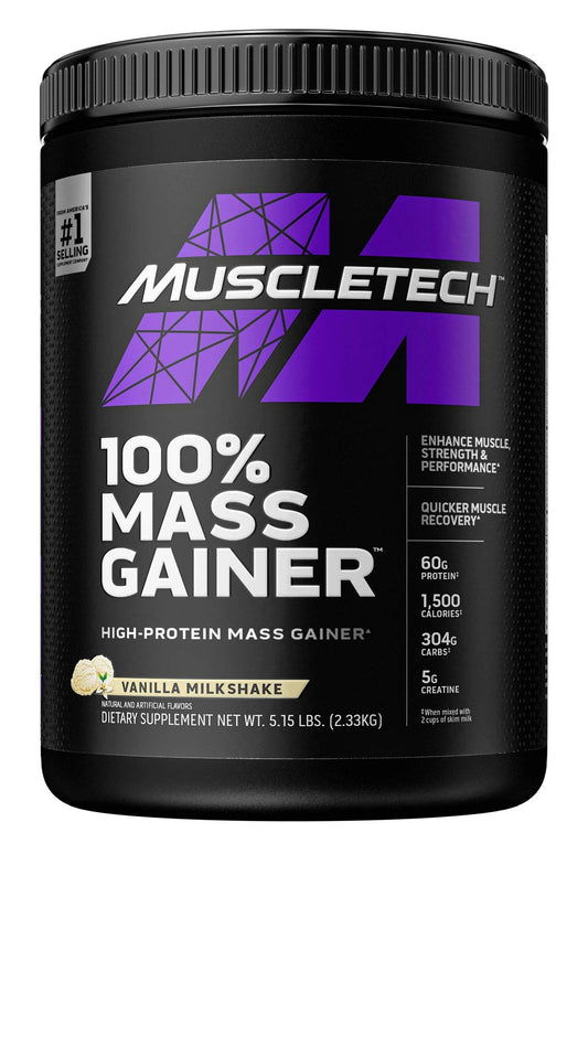 Mass Gainer MuscleTech 100% Mass Gainer Protein Powder Protein Powder for Muscle 