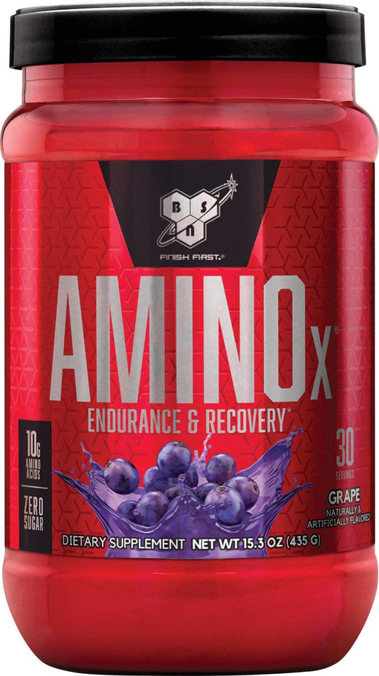 BSN Amino X Muscle Recovery & Endurance Powder with BCAAs, Intra Workout Support