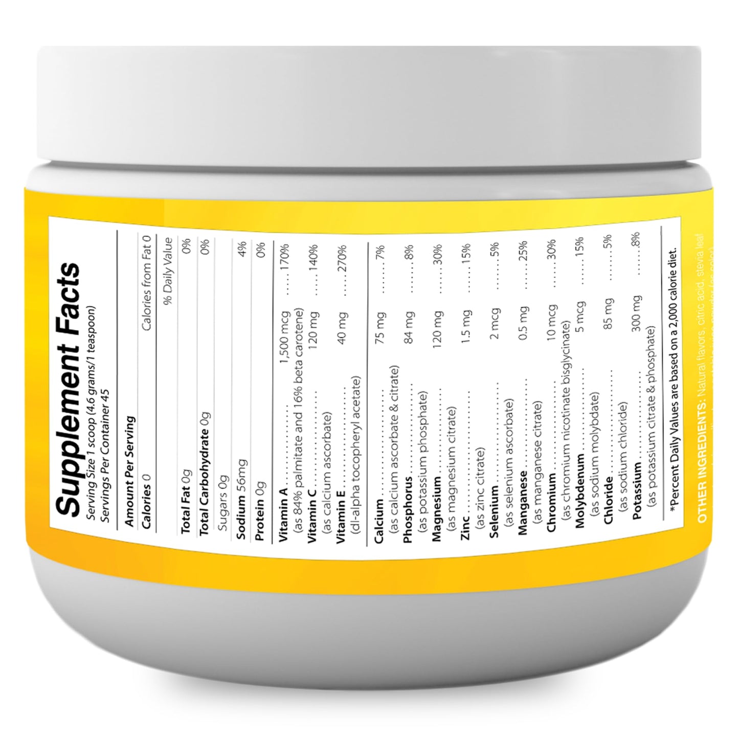 Electrolyte Powder - Refreshing Workout Recovery Electrolytes, Sugar Free, Gluten Free