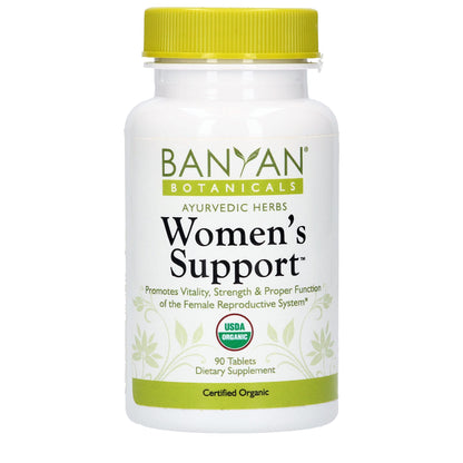 Banyan Botanicals Women’s Support – Organic Herbal Tablets – Promotes a Healthy Female Reproductive