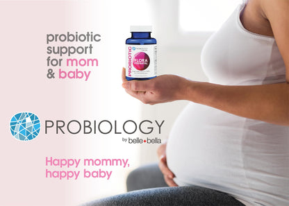 Belle and Bella Flora Prenatal | Probiotics for Women, Expecting Mothers and Postnatal Mothers