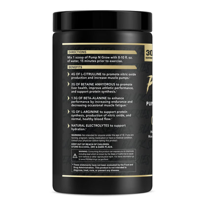 Anabolic Warfare Pump-N-Grow Muscle Pump Supplement Caffeine Free Pre Workout