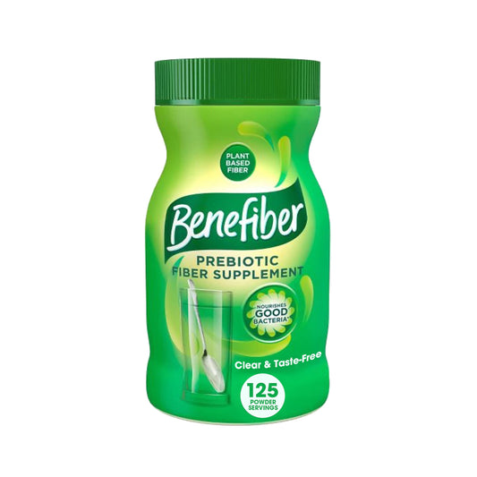 Benefiber Daily Prebiotic Fiber Supplement Powder for Digestive Health, Unflavored 