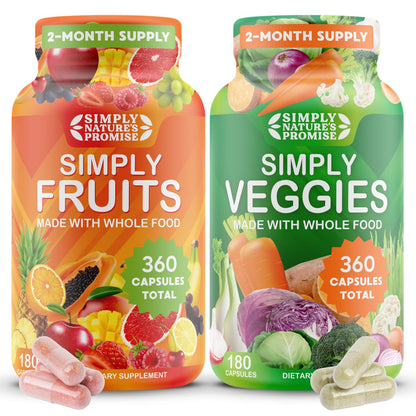 Simply Nature's Promise - Packed with Over 40 Different Fruits & Vegetables 