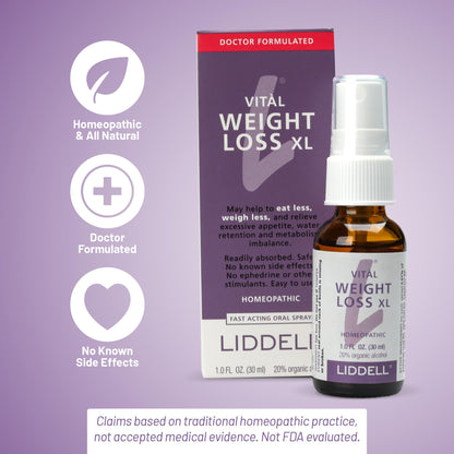 VITL Weight Loss XL Liddell Homeopathic 1 oz Liquid