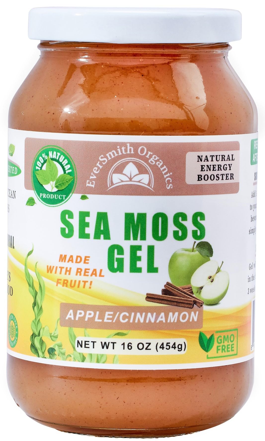 EverSmith Organics - Wildcrafted Irish Sea Moss Gel | Made in USA | Rich in Vitamins