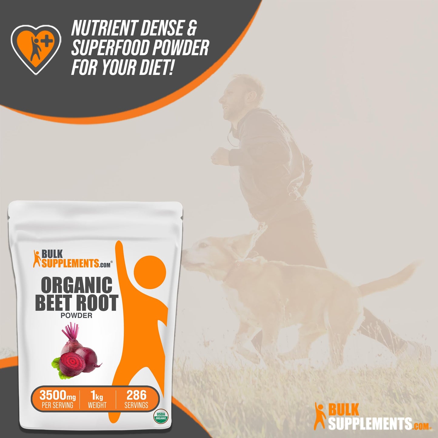 BULKSUPPLEMENTS.COM Organic Beet Root Powder - Beet Powder Organic, Beetroot