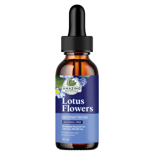 Alcohol-Free Lotus Flowers 200X Herbal Extract Tincture 300,000 mg - 1oz / 30ml