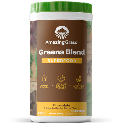 Amazing Grass Greens Blend Superfood: Super Greens Powder Smoothie