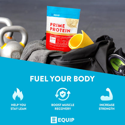 Equip Foods Prime Protein - Grass Fed Beef Protein Powder Isolate - Paleo and Keto