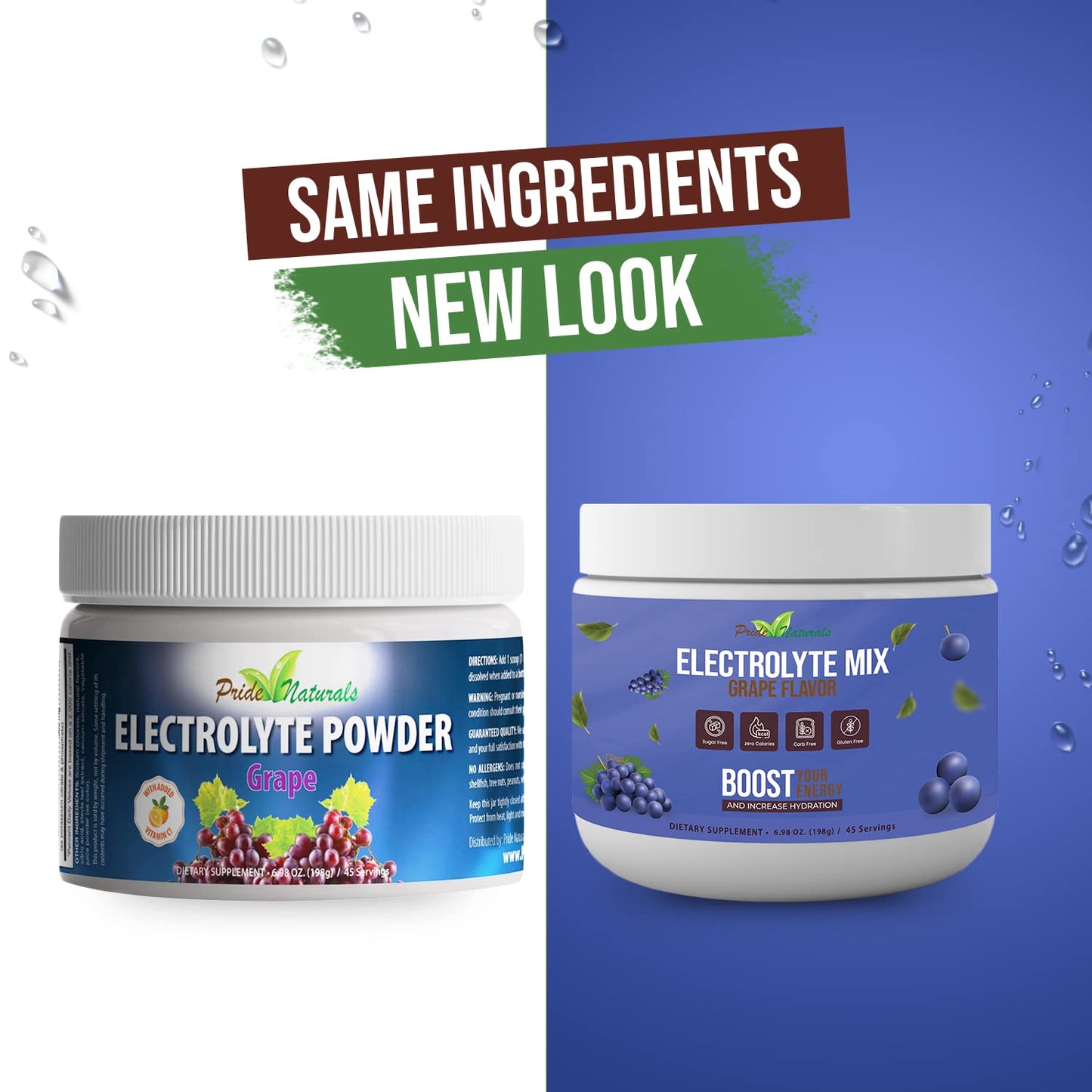 Electrolyte Powder - Refreshing Workout Recovery Electrolytes, Sugar Free, Gluten Free