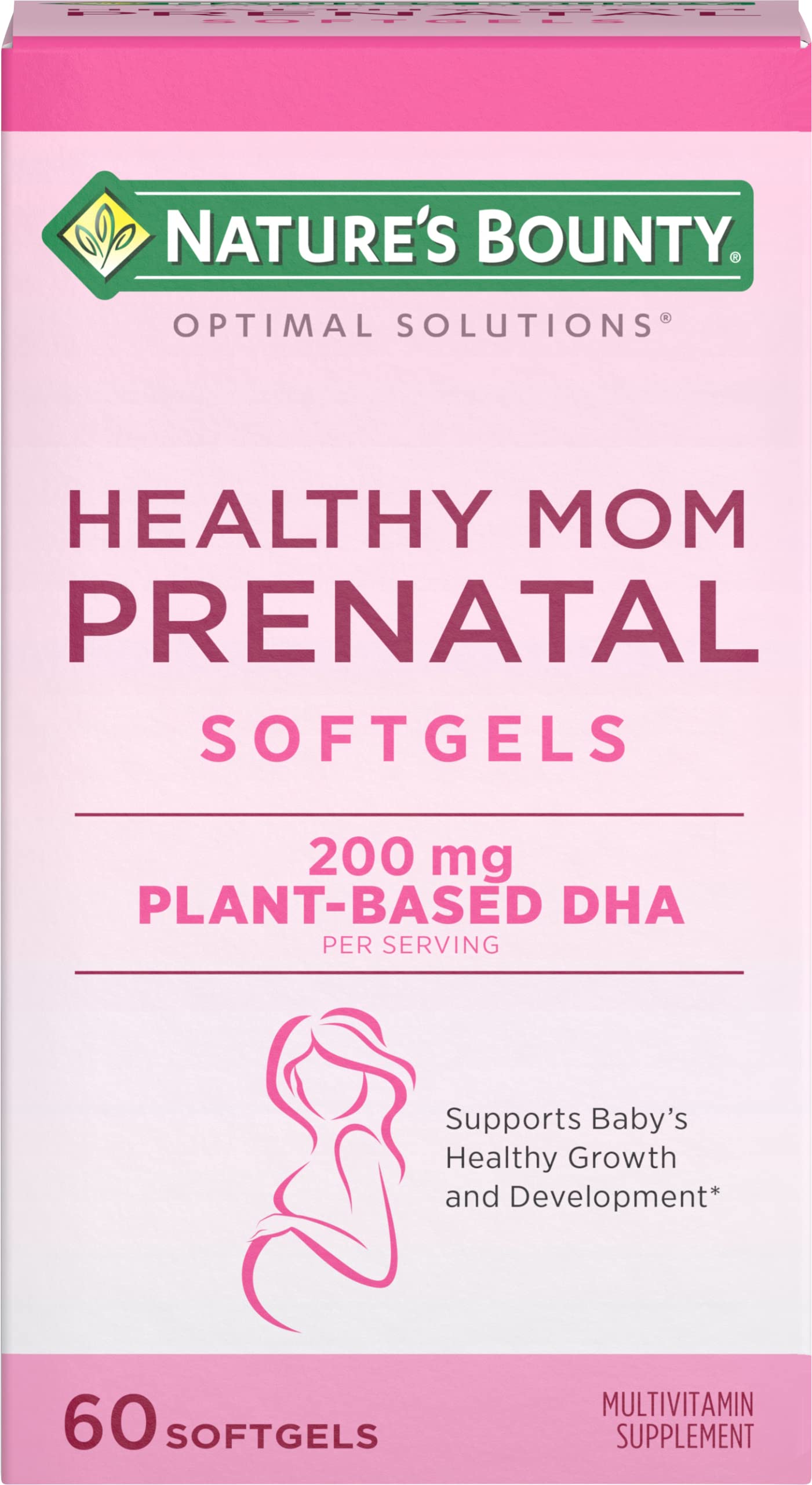 Nature's Bounty Prenatal Multivitamin, Dietary Supplement, Supports Baby's Healthy