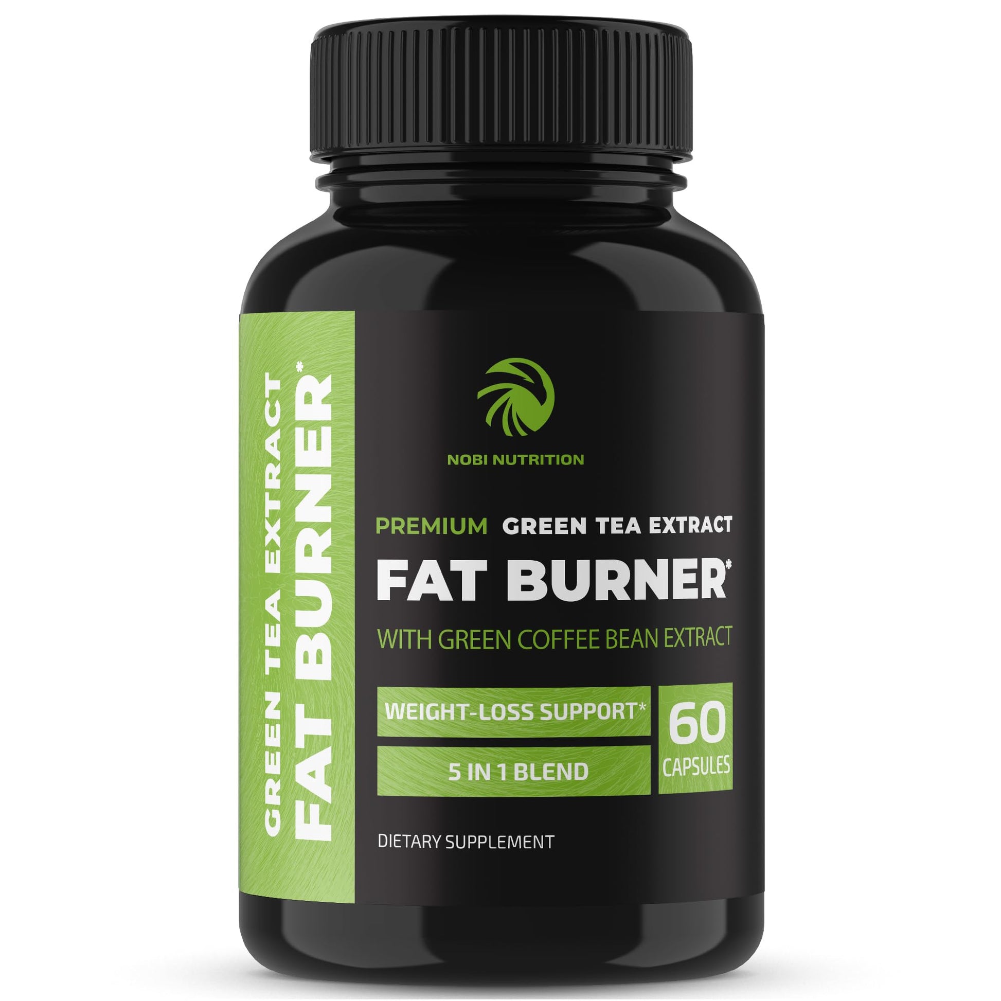 Green Tea Weight Loss Pills with Green Coffee Bean Extract | Belly Fat Burner, Metabolism