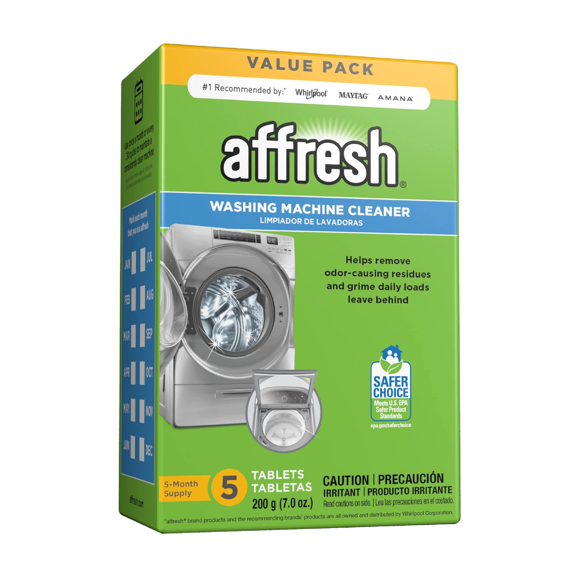 Affresh Washing Machine Cleaner, Cleans Front Load and Top Load Washers