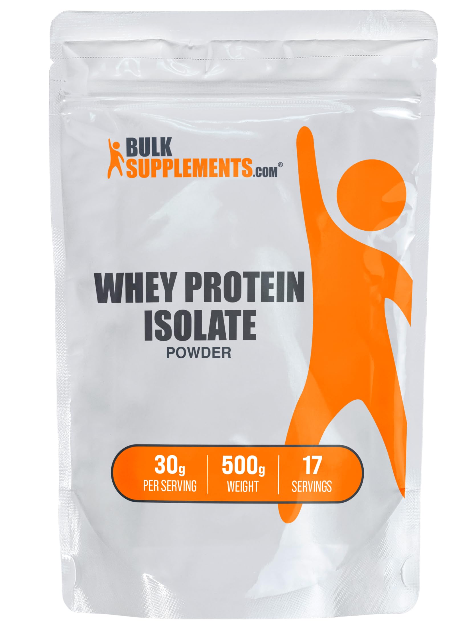 BULKSUPPLEMENTS.COM Whey Protein Isolate Powder - Unflavored Protein Powder