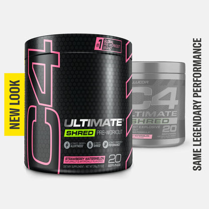 Cellucor C4 Ultimate Shred Pre Workout Powder for Men & Women, Weight Loss Supplement