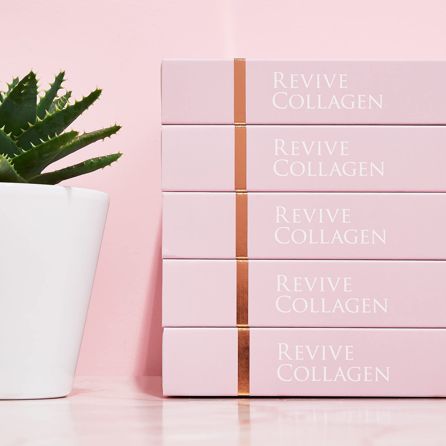 Revive Collagen Premium 8,500mg Hydrolysed Marine Collagen Drink with Added Hyaluronic Acid & Aloe Vera