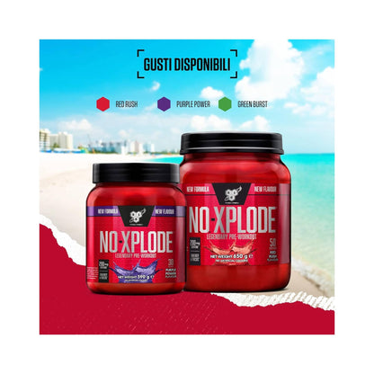 BSN Nutrition N.O.-Xplode Pre Workout Powder Food Supplement, Energy and Focus