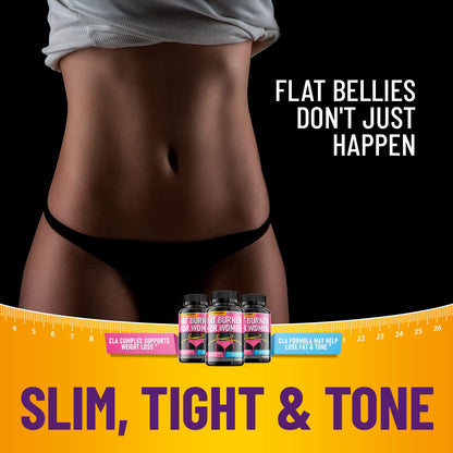 Helix Heal Belly Fat Burner for Women - Lose Stomach Fat w/Softgel Diet Pills