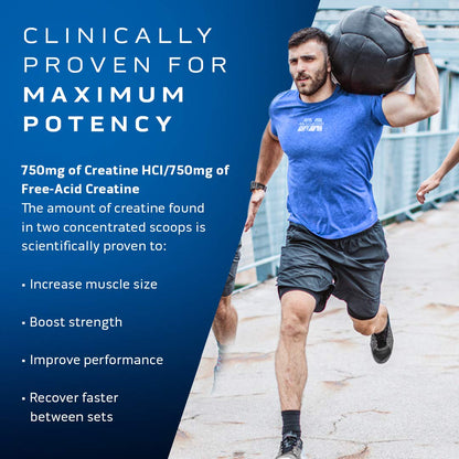 MuscleTech Cell-Tech Creactor Creatine HCl Powder | Post Workout Muscle