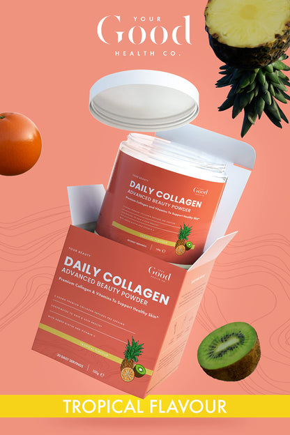 Your Good Health Co. – Your Beauty Premium Collagen Powder, Tropical | 150g