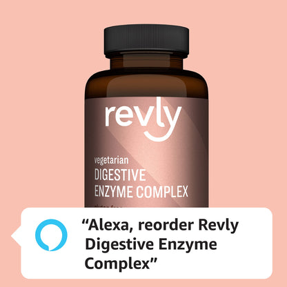 Amazon Brand - Revly Digestive Enzyme Complex, Supports Healthy Diges