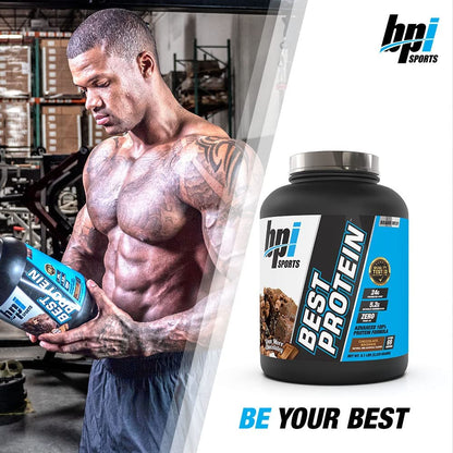 BPI Sports Best Protein, Chocolate Brownie, 5.1 Pound