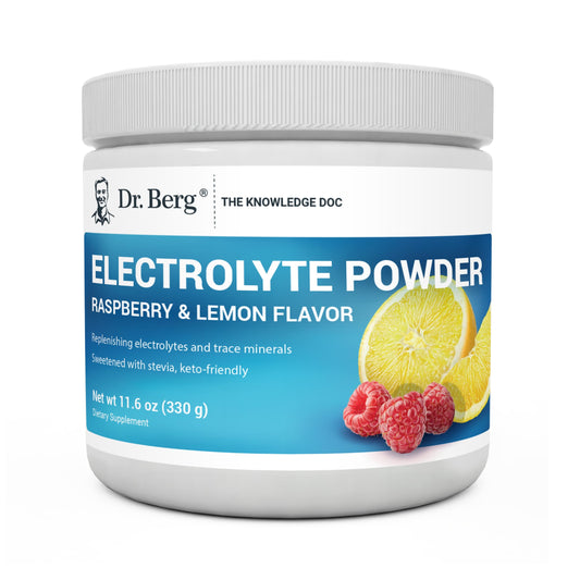 Dr. Berg Hydration Keto Electrolyte Powder - Enhanced w/ 1,000mg of Potassium