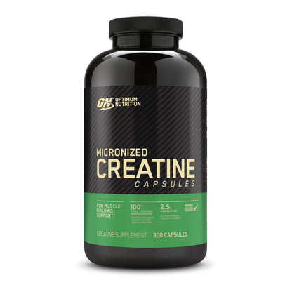 Optimum Nutrition Micronized Creatine Monohydrate Capsules, Keto Friendly