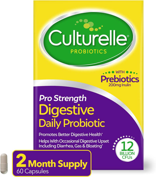 Culturelle Pro Strength Daily Probiotics For Digestive Health