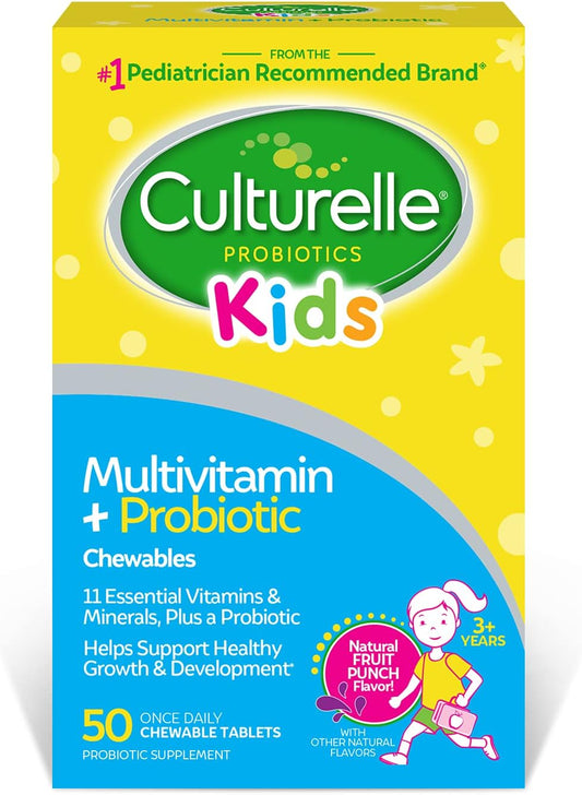 Culturelle Kids Complete Chewable Multivitamin + Probiotic For Kids