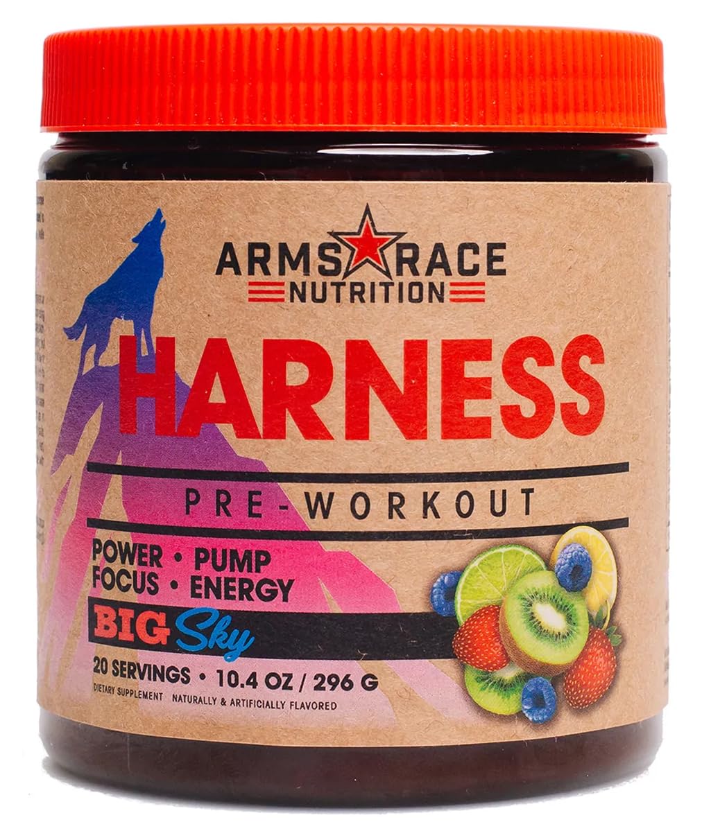 Arms Race Nutrition Harness Pre-Workout, 20 Servings (Big Sky)