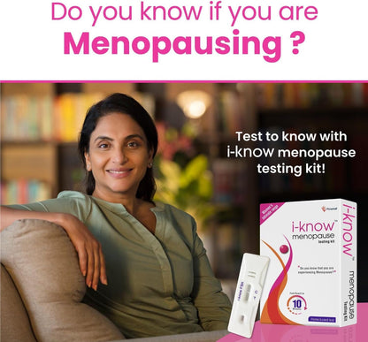 BKL Menopause Testing kit | for Women Facing Menopause Symptoms Like hot Flashes, Night Sweats