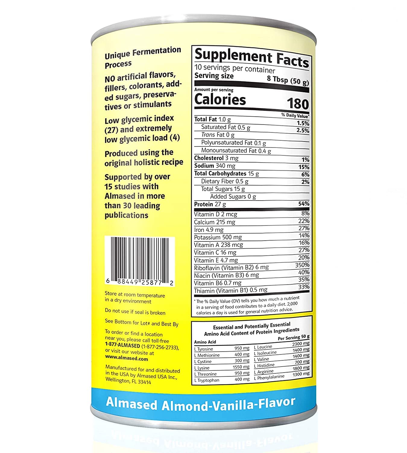 Almased Vanilla shakes – Gluten-Free, non-GMO Powder – Boost High Protein, Vanilla Flavor